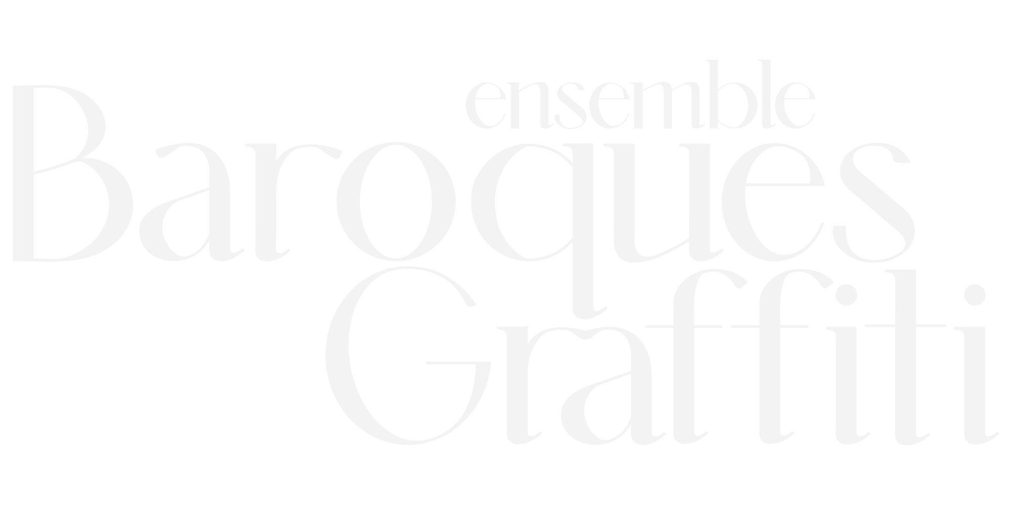 Logo Baroque Graffiti